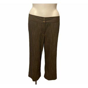 J. Jill Genuine Fit Below Waist Pants Wide Leg Cro